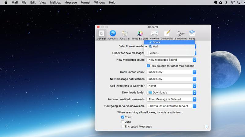 Default mail app mac